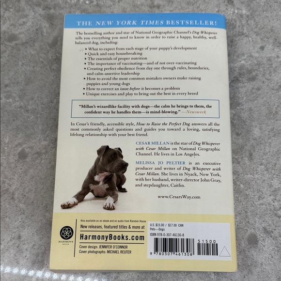 How to Raise the Perfect Dog by Cesar Millan - Blue Cover - Picture 2 of 6